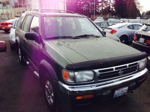 1997 nissan pathfinder le 4x4 suv v-6 low price needs work