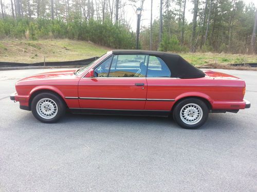 1987 bmw 3-series e30  5 speed manual 325i converetible same owner last 15 yrs