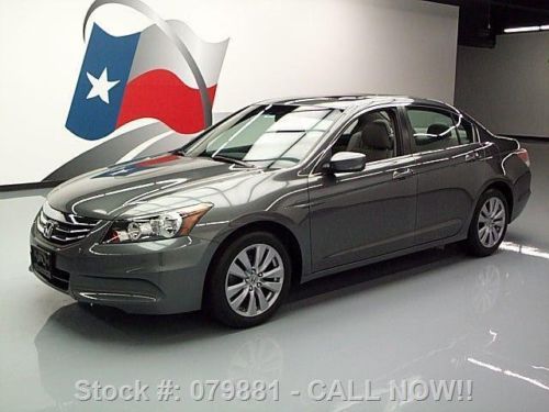 2011 honda accord ex-l sedan sunroof htd leather 37k mi texas direct auto