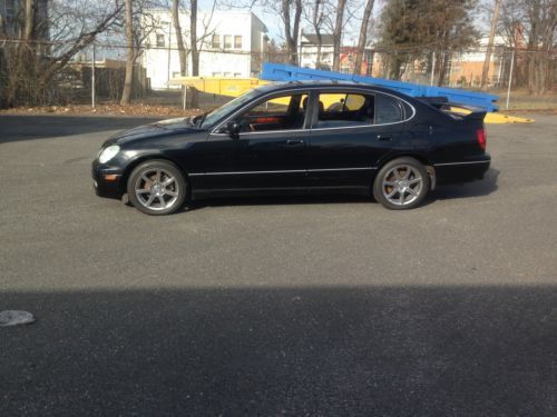 Lexus gs 430 four doors 2003 leather seat sunroof allow wheel