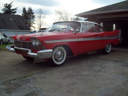 Christine ** 1958 Plymouth Belvedere Sport Coupe***Rare Chance to Own a Legend*, image 8