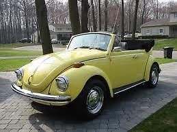 1976 volkswagen super beetle base convertible 2-door 1.6l