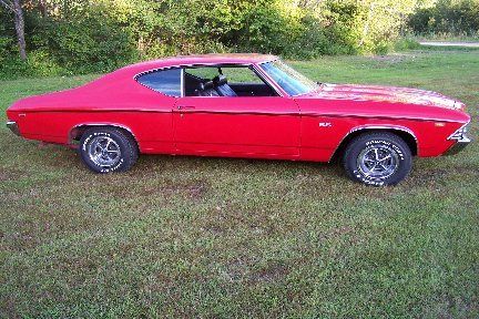Beautiful 1969 chevelle victory red
