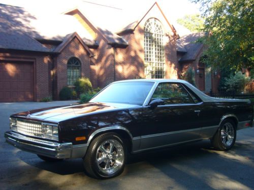 1987 chevrolet el camino ** 9700 original miles**