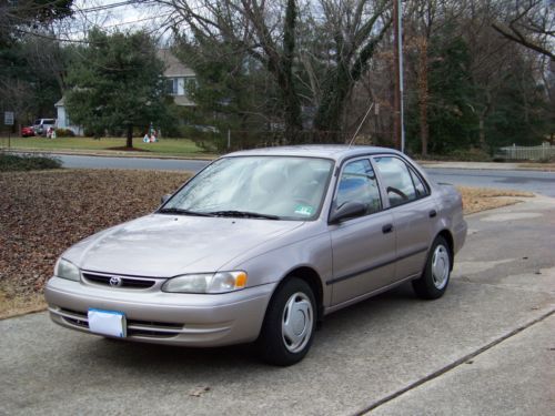 1999 toyota corolla 1 owner