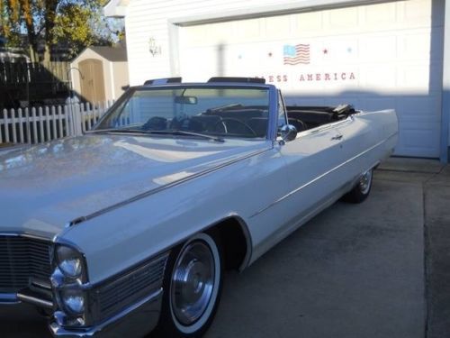 1965 cadillac deville base convertible 2-door 7.0l