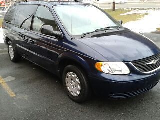 Chrysler Town & Country Beautiful Dark Blue with Roof Rack, LOW MILE Cd/cass, US $3,500.00, image 3