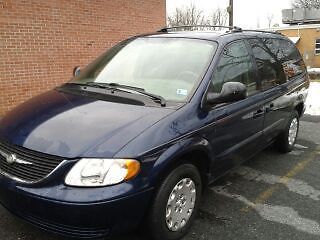 Chrysler Town & Country Beautiful Dark Blue with Roof Rack, LOW MILE Cd/cass, US $3,500.00, image 4