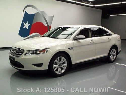2012 ford taurus sel v6 park assist alloy wheels 55k mi texas direct auto
