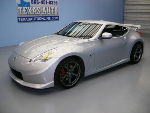 We finance!!!  2013 nissan 370z nismo 6-speed rev match 3k miles texas auto