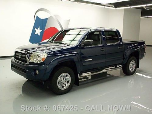 2008 toyota tacoma prerunner dbl cab v6 leather 66k mi texas direct auto