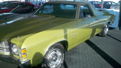 1971 chevy el camino factory big block restored