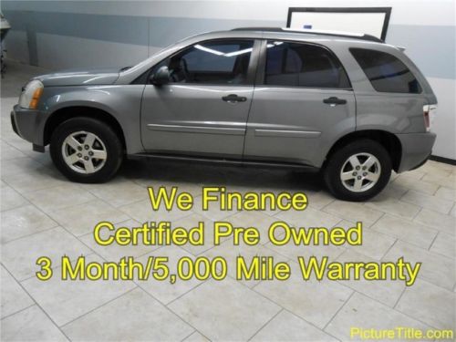 05 chevrolet equinox 4 door 2wd suv certified warranty we finance texas
