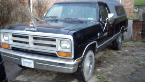 1987 dodge power ram custom 100