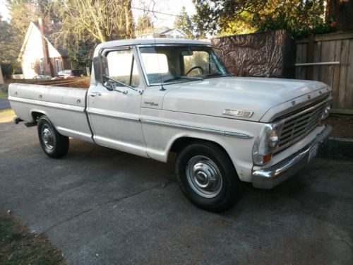 1967 ford f-250 truck pickup camper special rare survivor