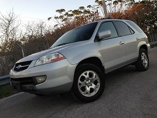 Low reserve 2002 acura mdx awd 3rd row seat leather moon roof heated seats 6 cd
