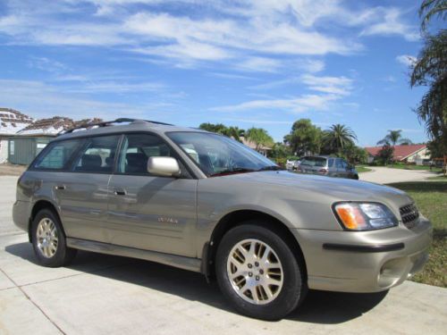 13,000 actual miles! rust free florida wagon! h6 3.0 awd heated seats! dont miss
