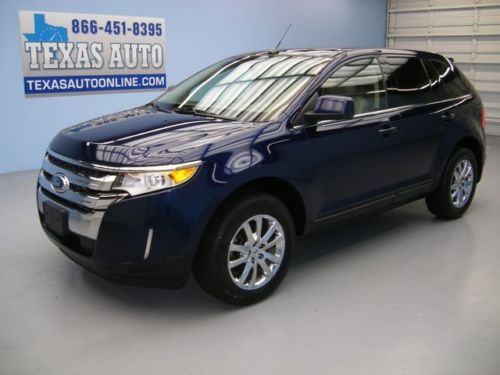 We finance! 2011 ford edge limited awd pano roof nav heated seats 23k texas auto