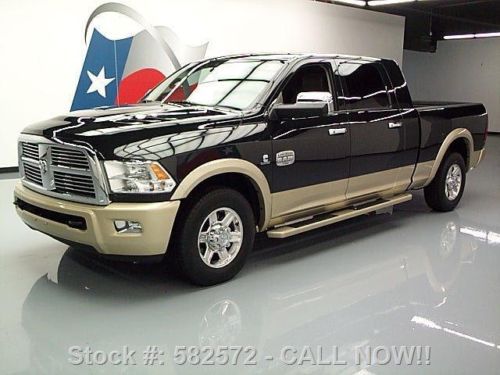 2011 dodge ram 2500 laramie longhorn mega diesel dvd!! texas direct auto