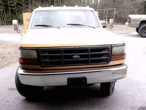 1994 ford f350 powerstroke 7.3 diesel with knapheide utility bed