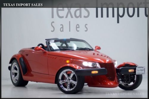 2001 plymouth prowler 16k miles,prowler orange,luggage rack,rare,we finance!