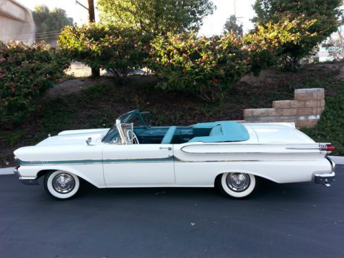 1958 mercury monterey convertible rare!