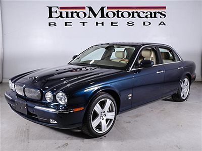 Supercharged indigo blue navigation tan leather super financing v8 8 7 xjl used