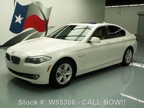 2012 bmw 528i turbo premium auto sunroof nav 32k miles texas direct auto