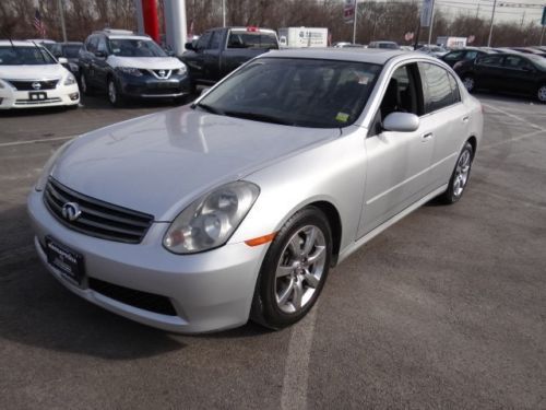 G 35 4 door leather sunroof