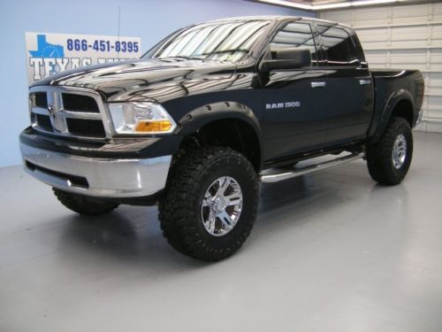 We finance!!!  2011 ram 1500 slt 4x4 auto lifted flex fuel 24k miles texas auto