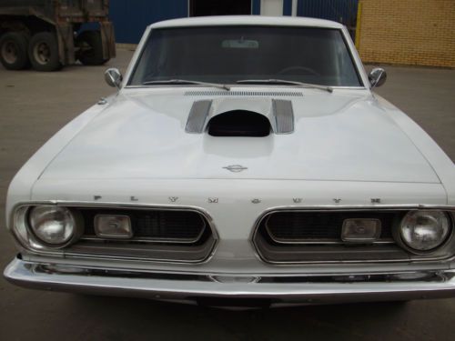 1967 plymouth barracuda notchback coupe six pack