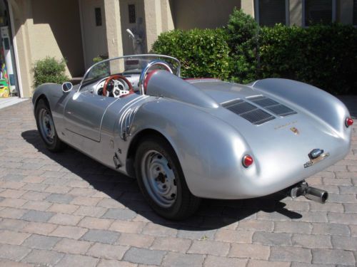 1955 porsche 550 spyder replica, 4-speed manual, sport exhaust,