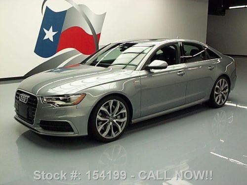 2012 audi a6 3.0t quattro prestige awd sunroof nav 33k texas direct auto