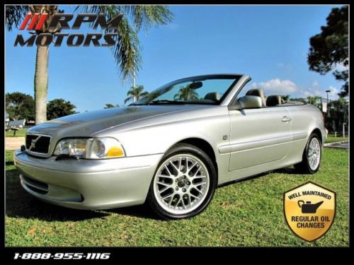 Stunning volvo c70 convertible hpt bbs wheels always serviced w/clean carfax