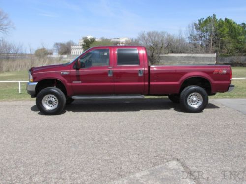 04 f350 crew cab xlt 4x4 fx4 6.0l v8 powerstroke diesel 86k singlr rear wheel lo