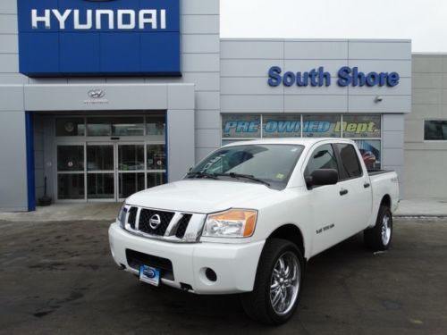 Titan nissan truck commercial crew cab v8 8cyl pro navigation