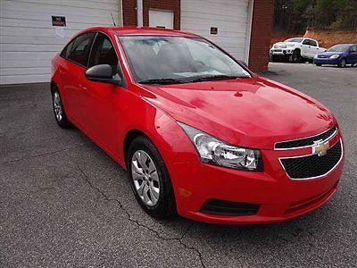 Chevrolet cruze ls new 4 dr sedan automatic gasoline 1.8l l4 mpi dohc 16v red ho