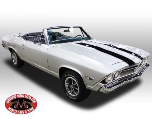 1968 chevrolet chevelle ss 138 396 rare convertible wow