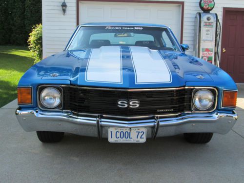 1972 chevrolet chevelle ss....496 stroker 550hp