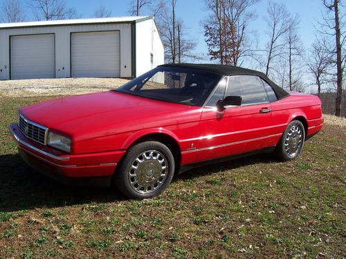 1991 cadillac allante convertable