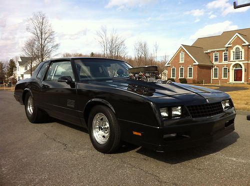 ***1987 chevrolet monte carlo ss pro street blown 540 american muscle***