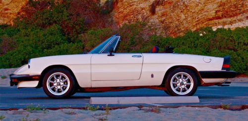 Alfa romeo spider graduate edition high performance