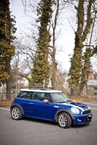 2007 Mini Cooper S (turbo) - fun, 29/36MPG, lightning blue, No Reserve Auction, US $10,991.00, image 2