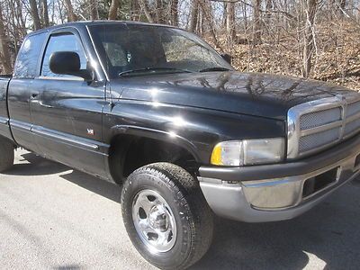 1998 dodge ram 1500 4x4 ex.cab 5.2ltr 8cyl w/air highbidwins