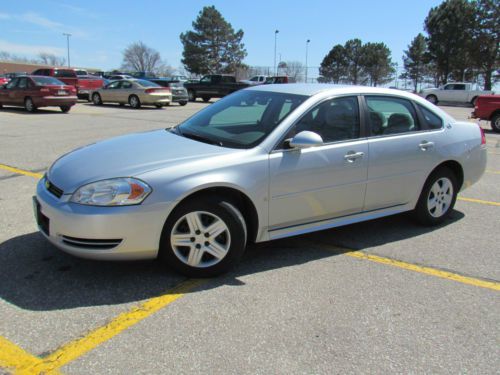 2009 chevrolet impala ls, 3.5l v6, flex fuel, silver, 43628 miles