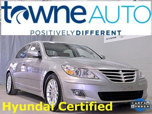 2010 hyundai genesis 1 owner clean car fax