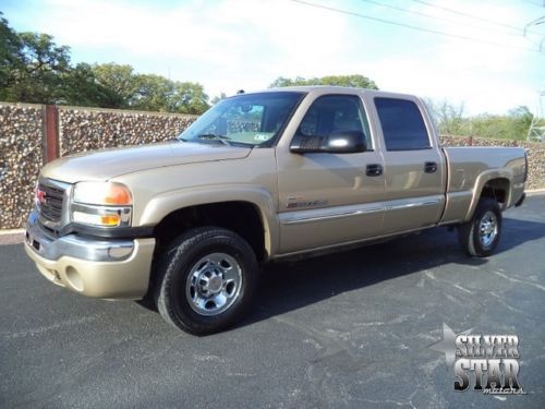 05 sierra 2500 slt crewcab shortbed duramax/allison leather loaded xnice tx!