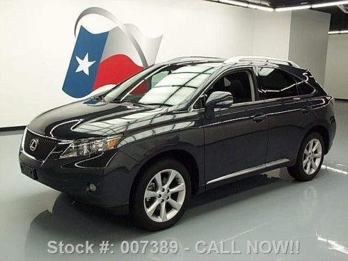 2010 lexus rx350 sunroof climate seats rear cam 49k mi texas direct auto