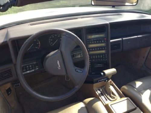 1989 Cadillac Allante Base Convertible 2-Door 4.5L, image 7