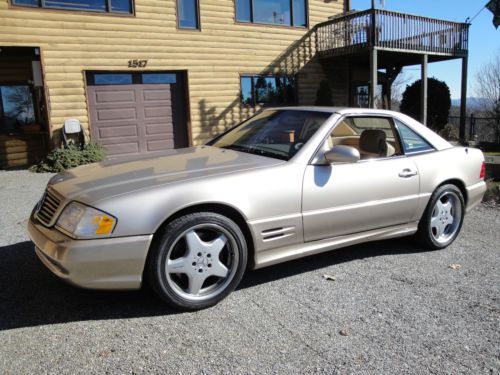 2002 mercedes-benz sl500 base convertible 2-door 5.0l